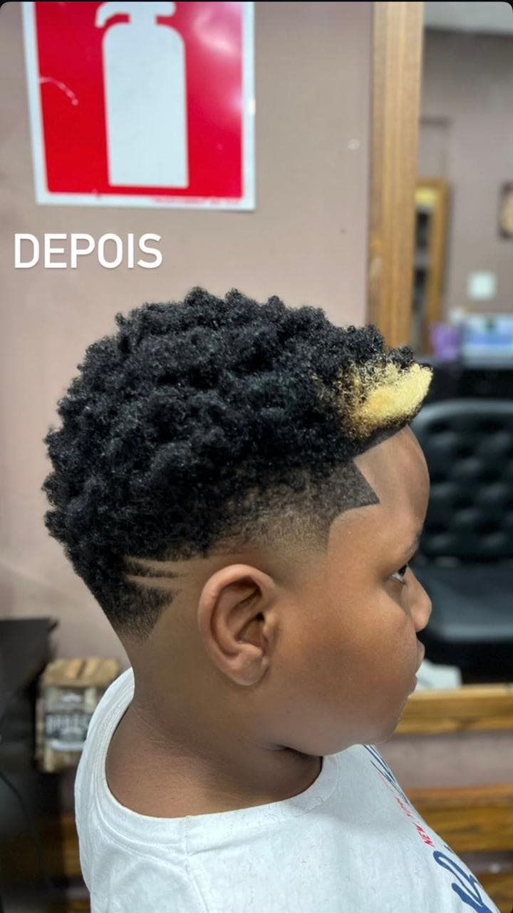 Depois — Transformação 5 feita na Barbearia Luma