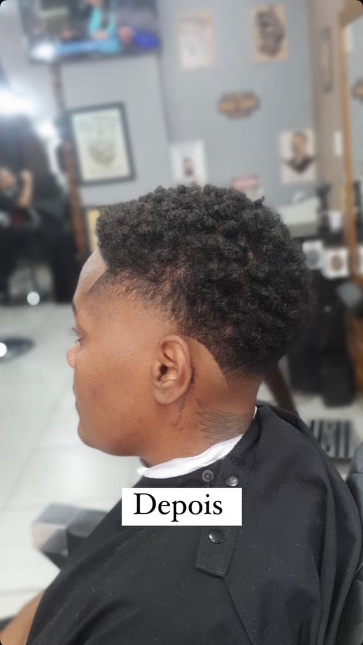 Depois — Transformação 8 feita na Barbearia Luma