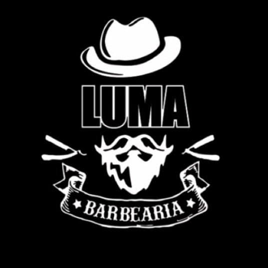 Logo da Barbearia Luma